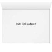 Pas de fausses nouvelles Valentine (Intérieur Horizontal (Bas))