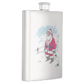 Pas de fiole en acier inoxydable Ho-Ho-Ho (Droite)