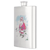 Pas de fiole en acier inoxydable Ho-Ho-Ho (Gauche)