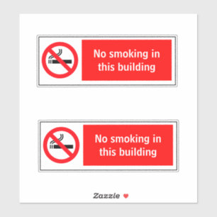 Pas De Fumeur Dans Ce Bâtiment Sticker
