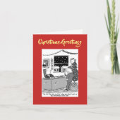 Pas de gain Pas de frais Carte de Noël légale avec (Devant)