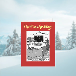 Pas de gain Pas de frais Carte de Noël légale avec