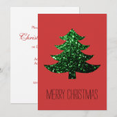 Pas de groene uitnodiging voor ongekende kerstbome (Voorkant / Achterkant)