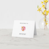 Pas de lapin comparé à toi, mignonne lapin carte d (Fleur jaune)