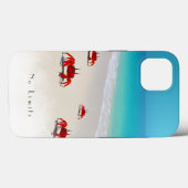 Pas de limites — iPhone 13 Coque dur 4 crabes (Verso (horizontal))