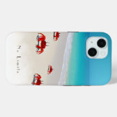 Pas de limites — iPhone 15 Tough Coque 4 Crabs (Verso (horizontal))