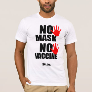 Pas de Masque Pas de Vaccin - T-shirt Homme Versio