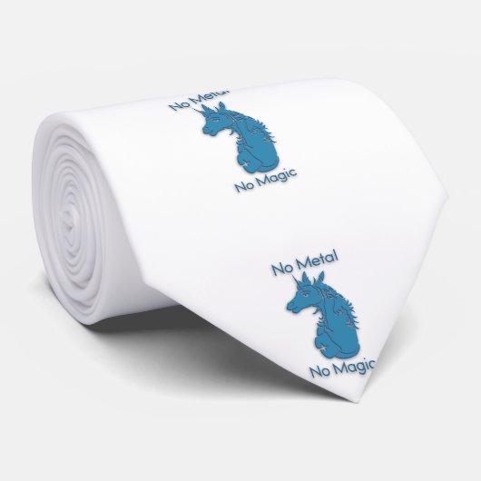 Pas de métal - Pas de cravate magique (Roulé)