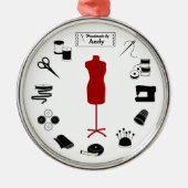 Pas de Ornament van het Etiket aan (Voorkant)