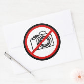 Pas de photographie permis Stickers (Enveloppe)