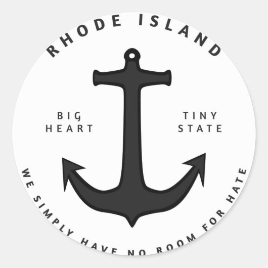 Pas de place pour les Stickers Hate (Devant)