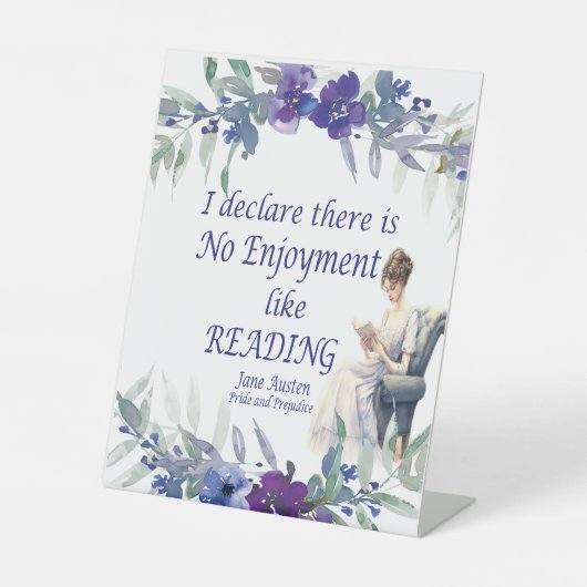 Pas de plaisir comme lire le devis signe de table (Recto)