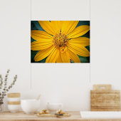 Pas de prachtige gele ventilator aan poster (Keuken)