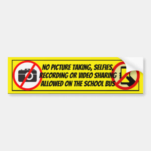 Pas de prise d'images, selfies... Sticker pour sig
