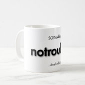 pas de problème ! tasse à café (Devant gauche)