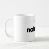 pas de problème ! tasse à café (Gauche)