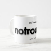 pas de problème ! tasse de café (Devant gauche)