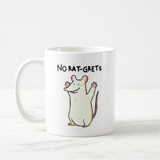 Pas de rat-grets Animal Rodent Rat Pun Mug