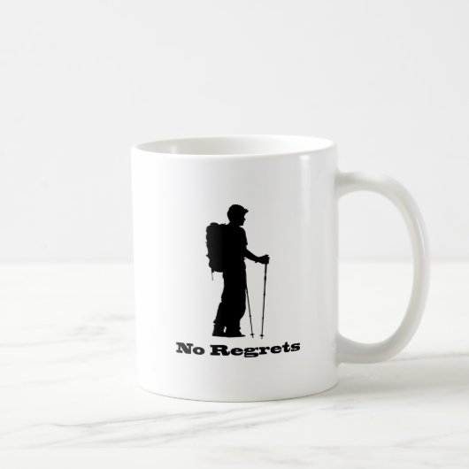 Pas de Regrets café Mug (Droite)