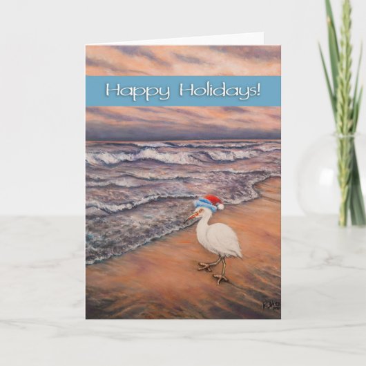 Pas de Regrets - Carte de voeux de vacances (Devant)