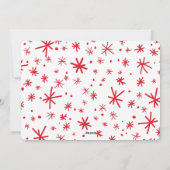 Pas de regrets... Carte de voeux drôle de Noël (Dos)