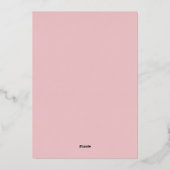 Pas de résolution cette année Carte de vacances en (Verso)