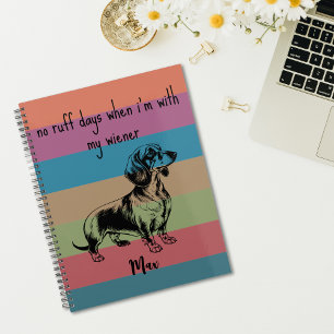 Pas de ruff jours avec mon Wiener Dachshund