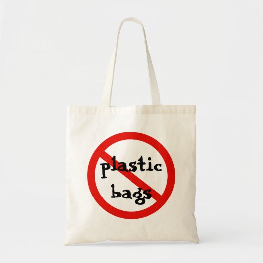 pas de sacs en plastique (Devant)