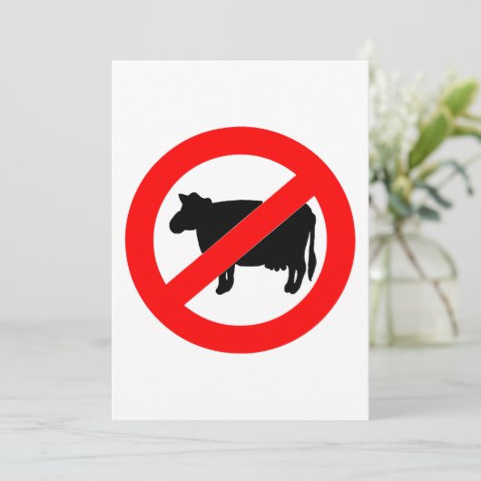 Pas de signe de boeuf Invitation (Debout devant)