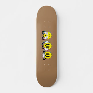 Pas de skateboard mal