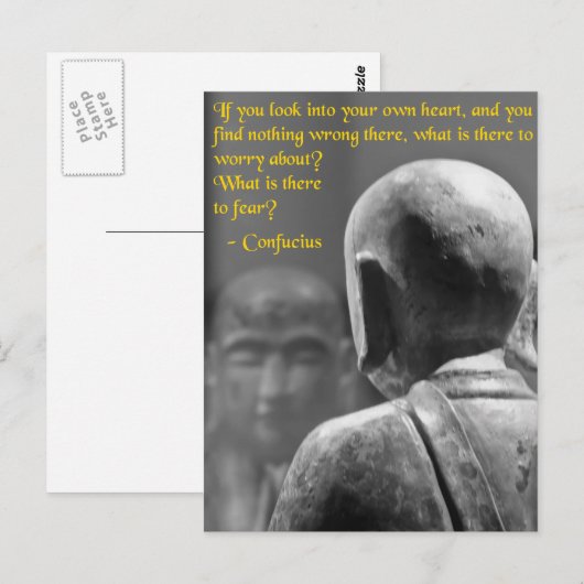 Pas de soucis carte postale (Devant / Derrière)