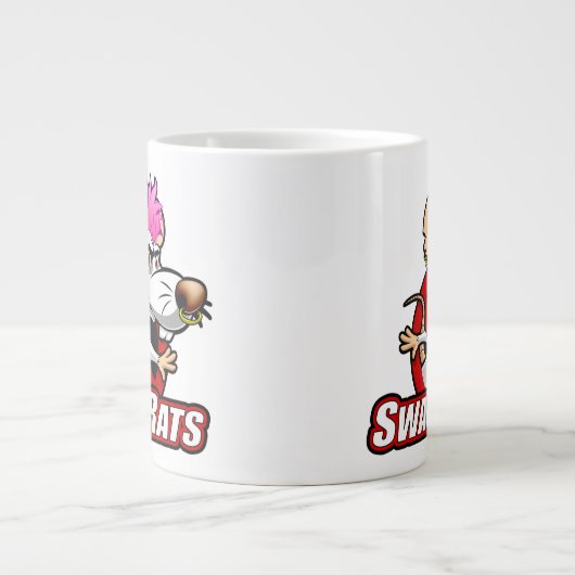 "PAS DE SWAMPRATS" Jumbo Mug (Devant)