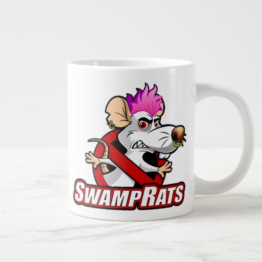 "PAS DE SWAMPRATS" Jumbo Mug (Droite)