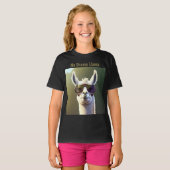 Pas de T-shirt Llama Drama (Devant entier)