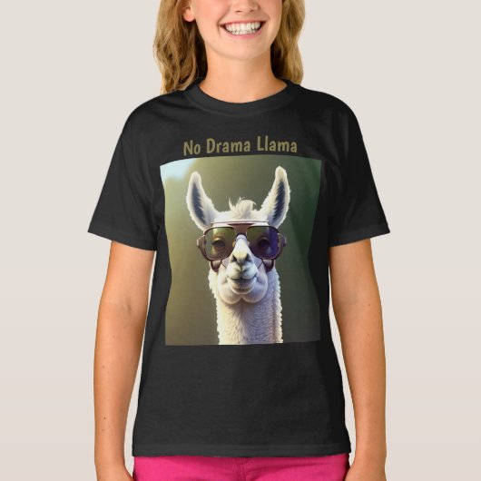 Pas de T-shirt Llama Drama (Devant)