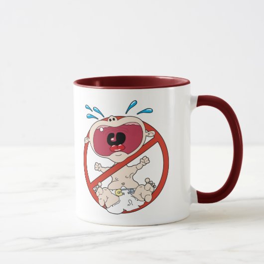 Pas de tasse Cry Baby (Droite)