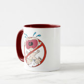 Pas de tasse Cry Baby (Devant gauche)