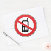 Pas de téléphones portables autorisés Stickers (Enveloppe)