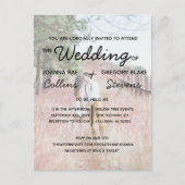 Pas De Thème, Juste Aimer Carte Postale Faire-part (Devant)