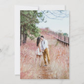 Pas de thème, juste aimer Faire-part de mariage ph (Dos)