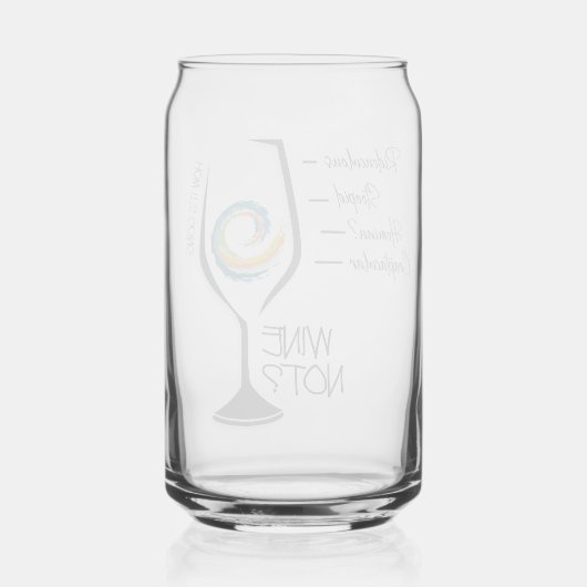 Pas de vin ? Verre à boire (Verso)