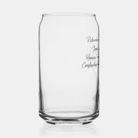 Pas de vin ? Verre à boire (Droite)