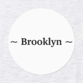 pas de zwarte tekst van de veranderingsnaam aan labels (Design 1)