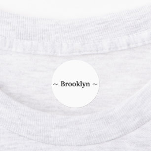 pas de zwarte tekst van de veranderingsnaam aan labels