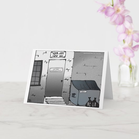 Pas d'émission Quitter Uniquement Carte de voeux p (Orchidée)