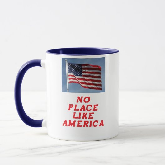 PAS D'ENDROIT COMME AMERICA COFFEE MUG (Gauche)