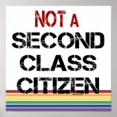 Pas des affiches citoyennes de seconde classe (Devant)