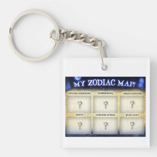 Pas deze sleutelhanger op ZodiacMap.com aan