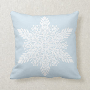 Pas deze Snowflake Pillow aan Kussen