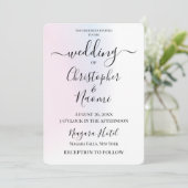 Pas deze subtiele pastelachtergrond aan kaart (Staand voorkant)